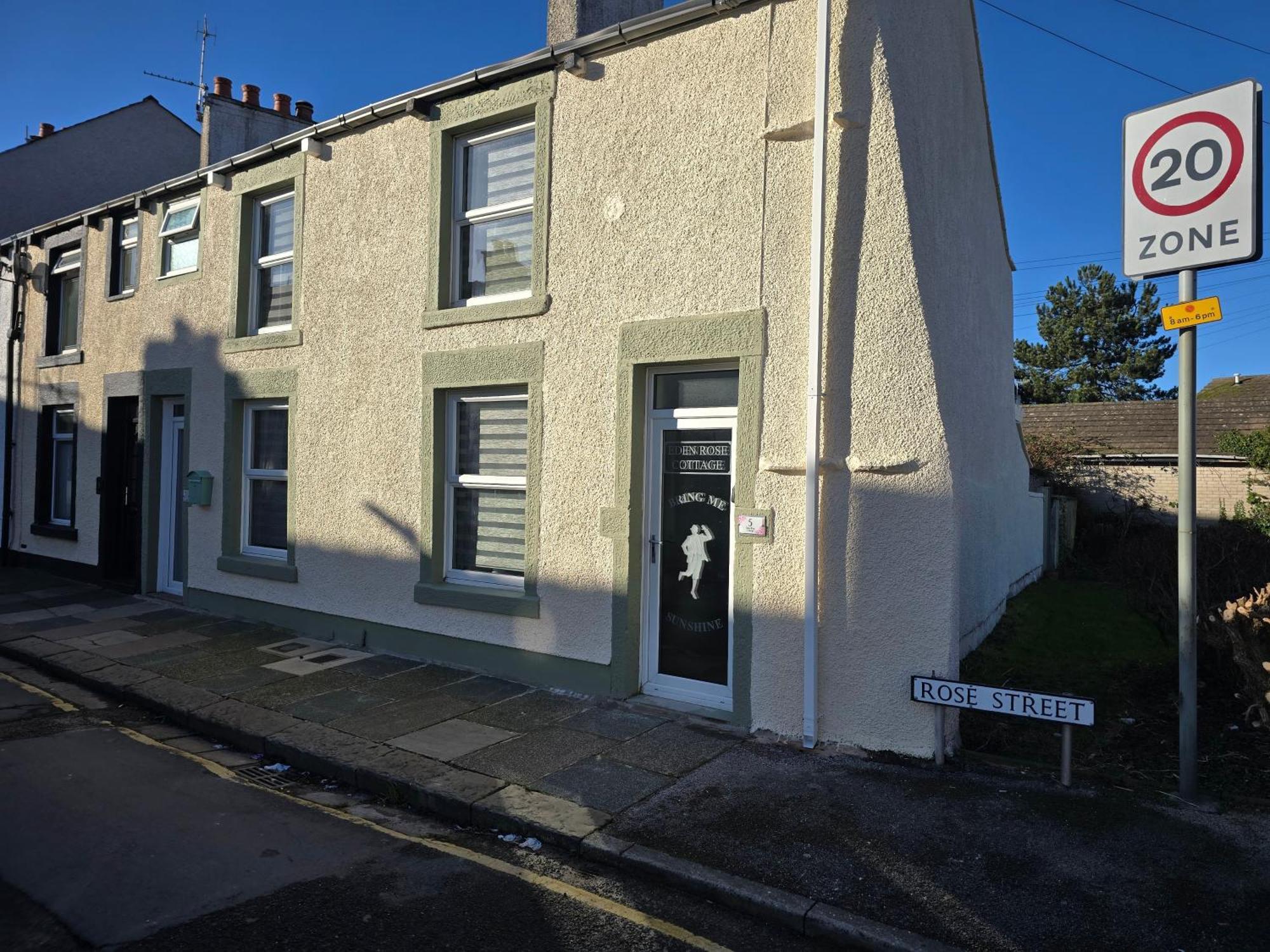 Eden Rose Cottage Morecambe Exteriör bild
