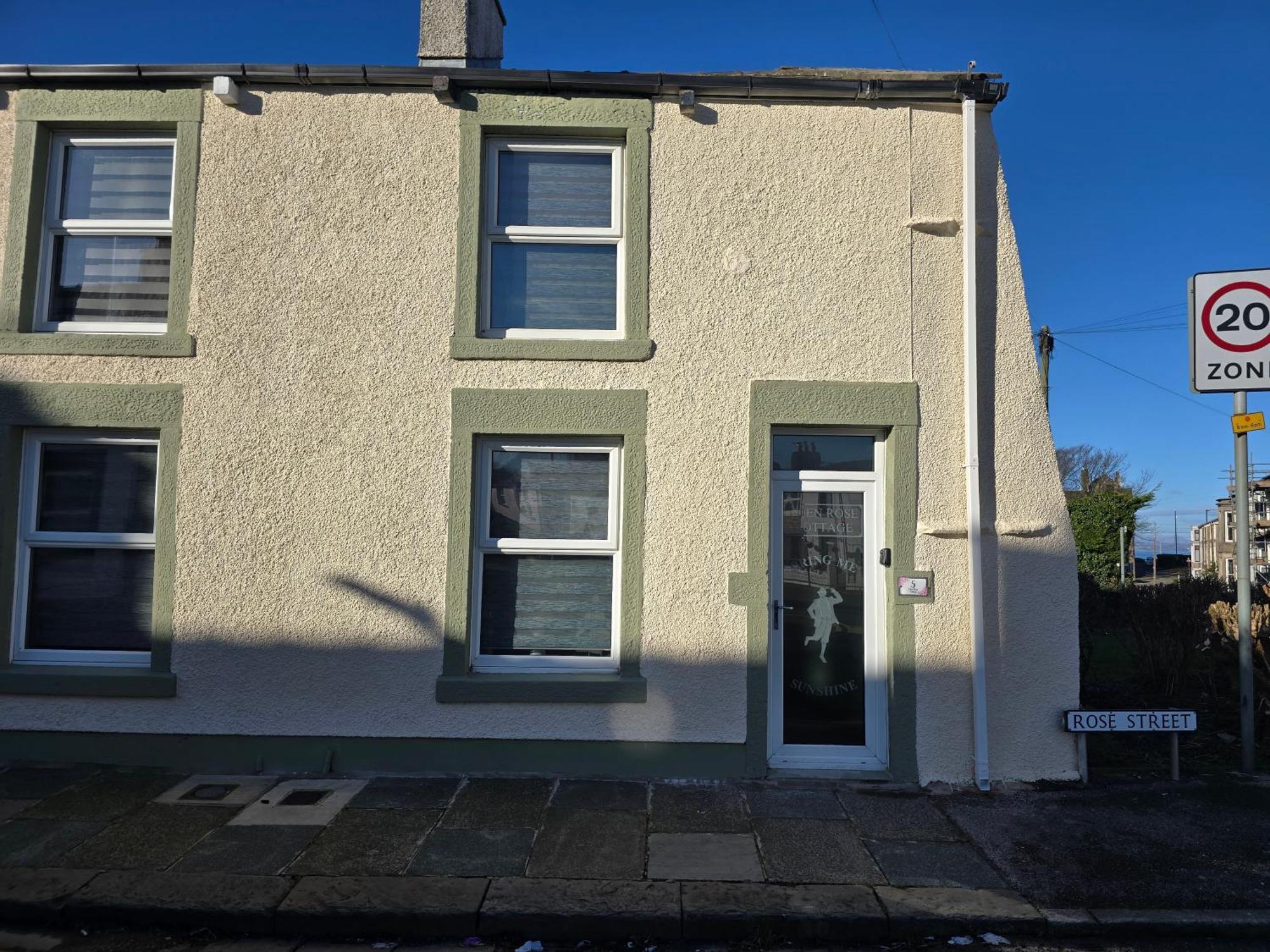 Eden Rose Cottage Morecambe Exteriör bild